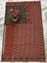 Single Ikkat Sarees - with Border - Angle 2