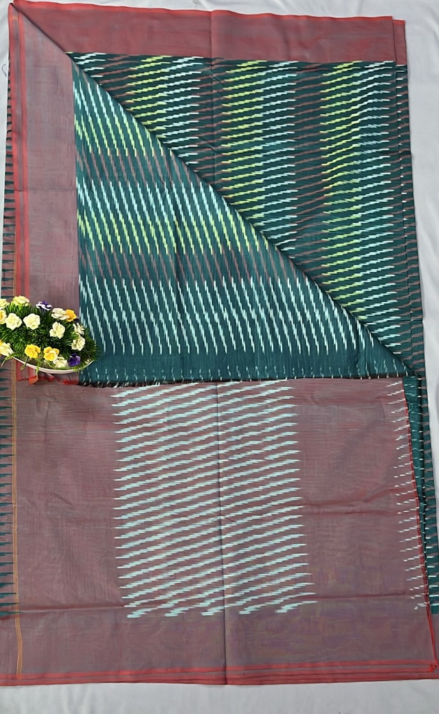 Single Ikkat Sarees - Plain