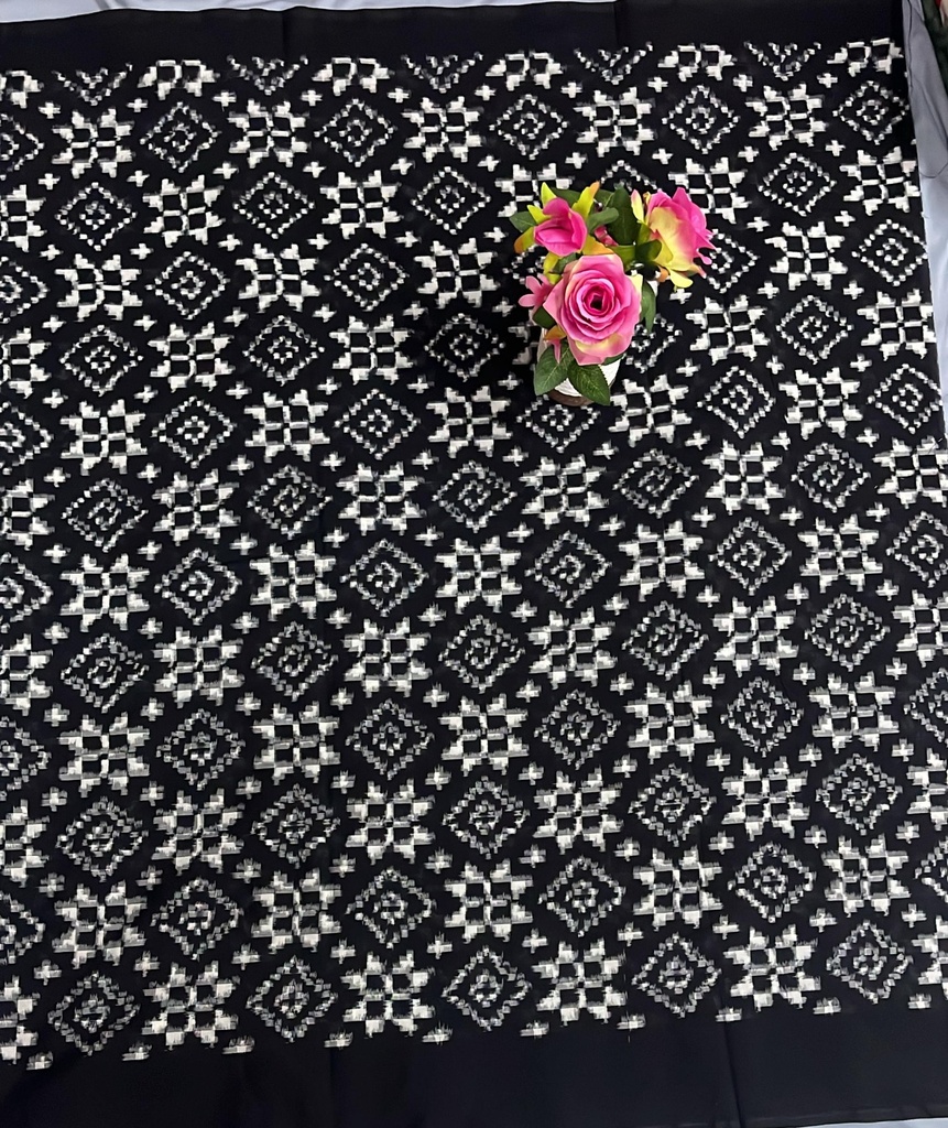 Double IKkat Teliya Rumal fabric
