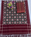 Double Ikkat Teliya Duppata Dress Materials