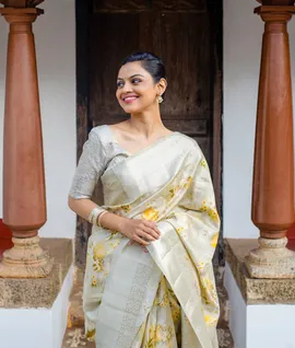 Temple Border Silk Saree